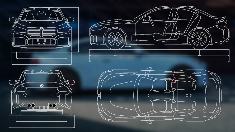 BMW SERII 2 COUPÉ M - DANE TECHNICZNE.